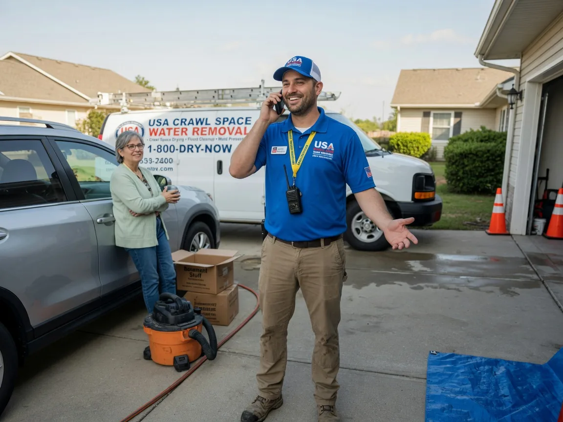 Crawl Space Water Removal Bloomdale, OH FAQs